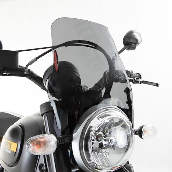 Cupolino PowerBronze Naked fume chiaro Ducati Scrambler 400 Sixty2 2016-2021