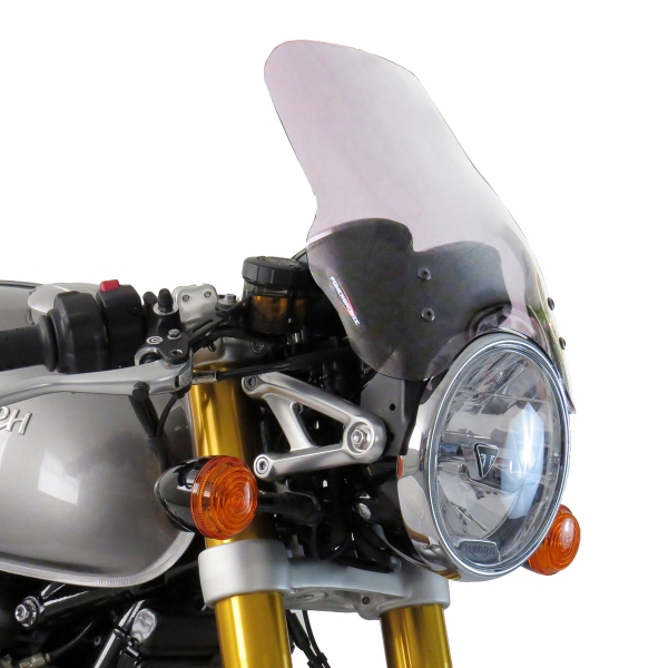 Cupolino PowerBronze Naked fume chiaro alto Triumph Thruxton 1200 2016-2024