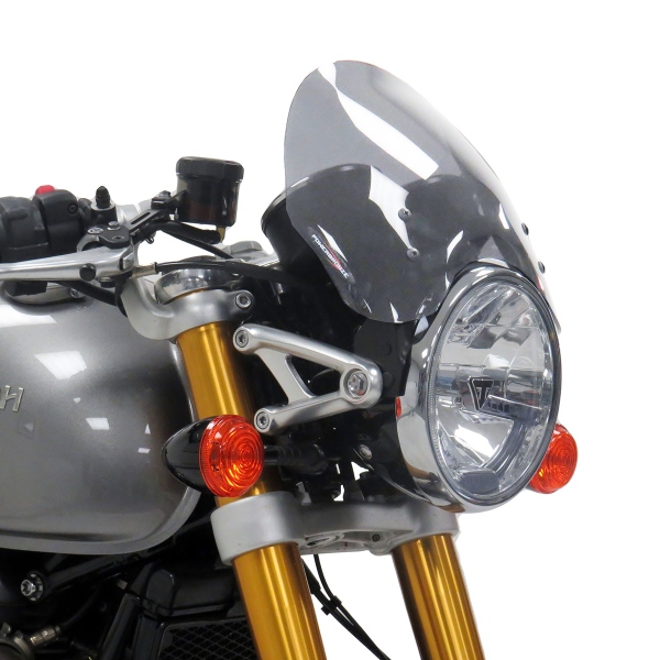 Cupolino PowerBronze Naked basso fume chiaro basso Triumph Street Cup 900 2017-2019