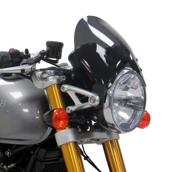Cupolino PowerBronze Naked basso fume scuro basso Triumph Street Cup 900 2017-2019