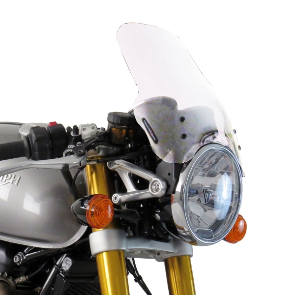 PowerBronze high Naked clear screen Triumph Street Cup 900 2017-2019