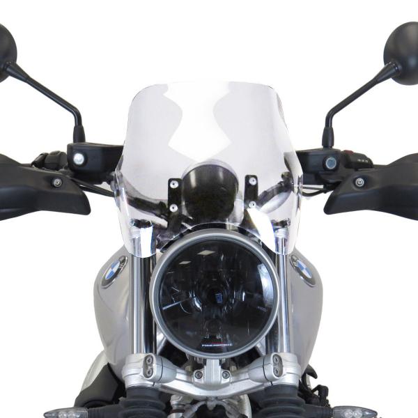 Cupolino PowerBronze Naked basso trasparente BMW RnineT Pure 2017-2024