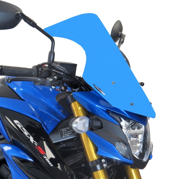 Cupolino PowerBronze Naked satinato azzurro alto Suzuki GSXS750 2017-2023