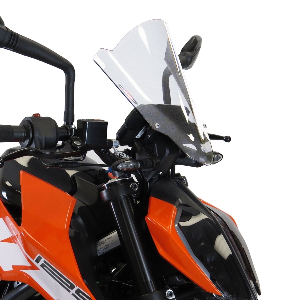 PowerBronze high Naked clear screen KTM Duke 125 2017-2023