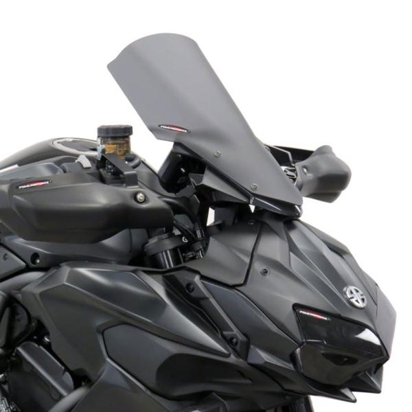 Cupolino PowerBronze Naked satinato grigio scuro alto Kawasaki ZH2/SE 2020-2023