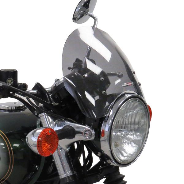 Cupolino PowerBronze Naked basso fume chiaro basso Kawasaki W800 2013-2020