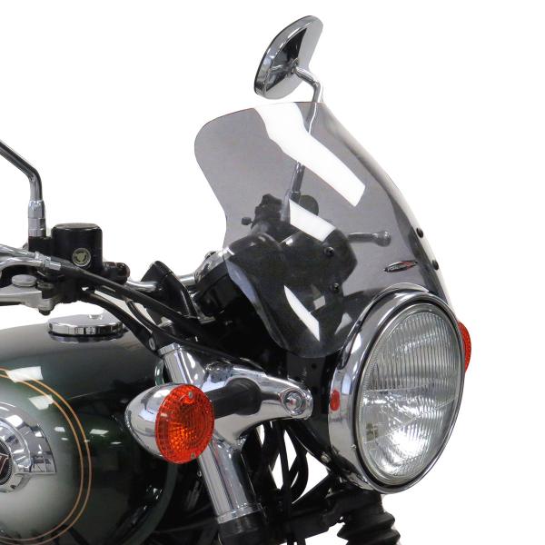 Cupolino PowerBronze Naked fume chiaro Kawasaki W800 2013-2020