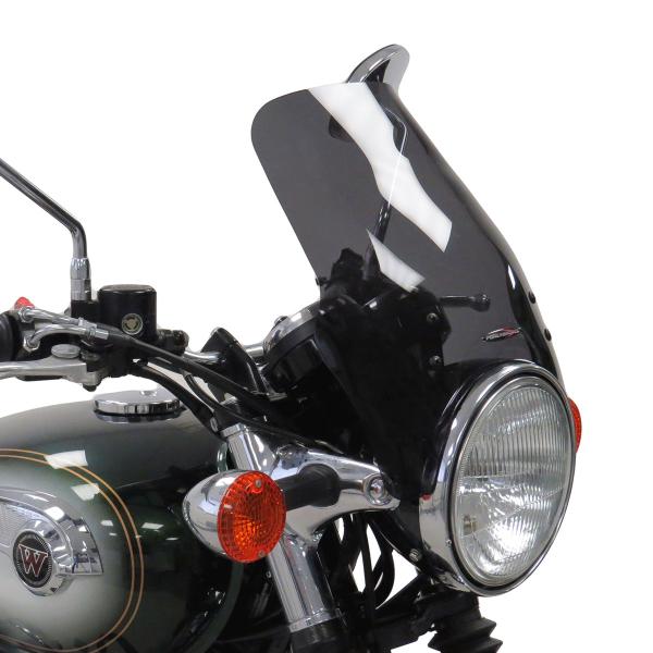 Cupolino PowerBronze Naked fume scuro alto Kawasaki W800 2013-2020