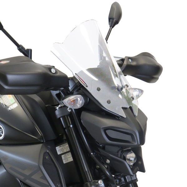 PowerBronze Airflow clear screen Yamaha MT125 ABS 2020-2024