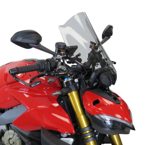 Cupolino PowerBronze Naked fume chiaro alto Ducati Streetfighter V4/V4S 2020-2024