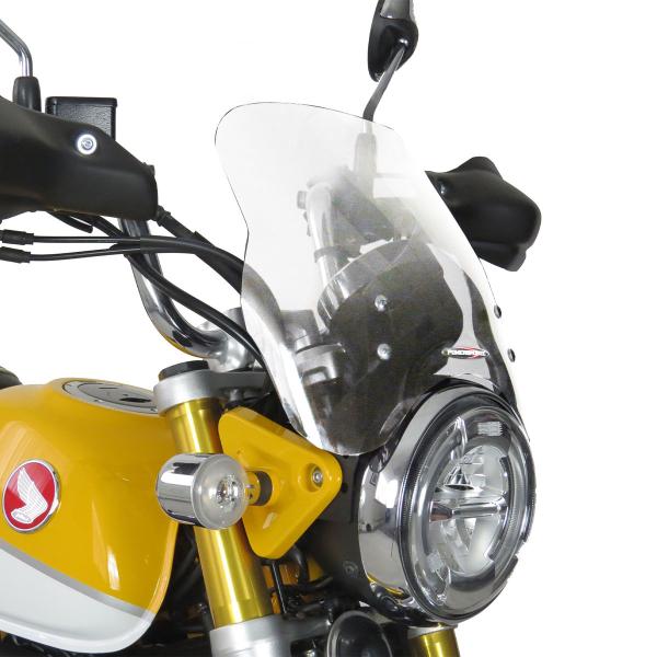 Cupolino PowerBronze Naked basso trasparente basso Honda Monkey 125 2018-2024