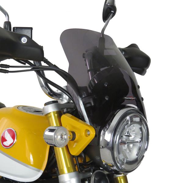 Cupolino PowerBronze Naked basso fume scuro basso Honda Monkey 125 2018-2024