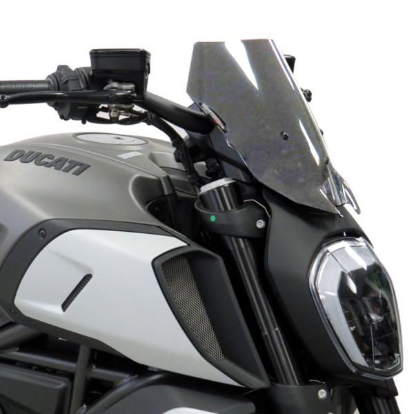Cupolino PowerBronze Naked fume scuro Ducati Diavel 1260/S 2019-2023