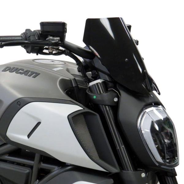 Cupolino PowerBronze Naked nero Ducati Diavel 1260/S 2019-2023