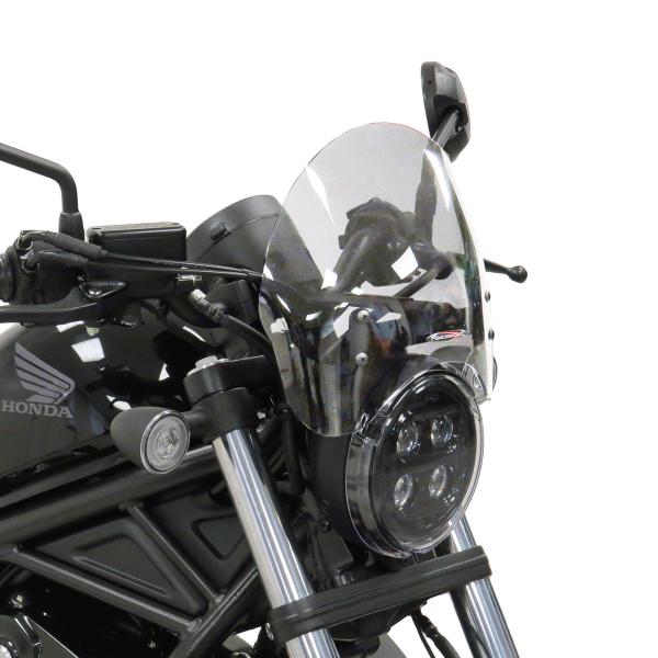 Cupolino PowerBronze Naked basso trasparente basso Honda Rebel 300 CMX 2017-2024