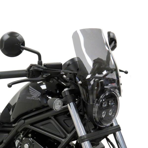 Cupolino PowerBronze Naked fume chiaro alto Honda Rebel 300 CMX 2017-2024