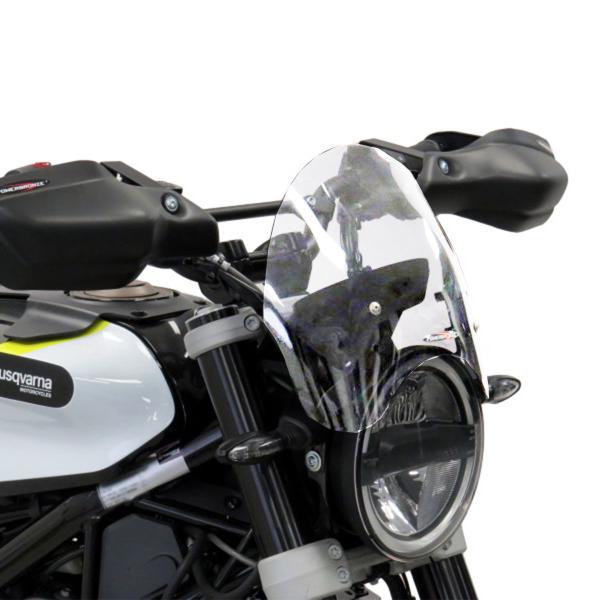 Cupolino PowerBronze Naked basso trasparente basso Husqvarna Svartpilen 125 2021-2024