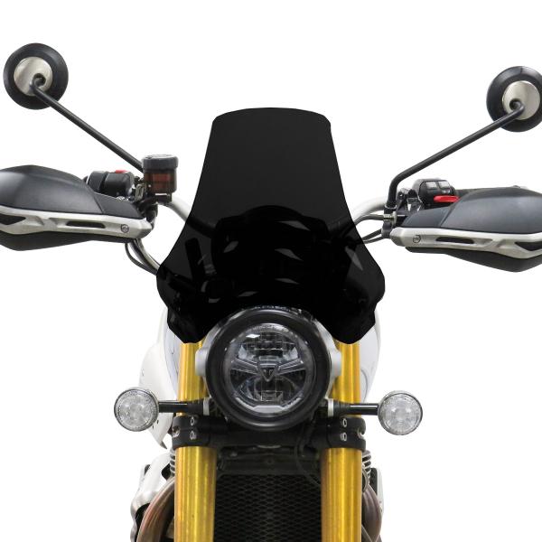 Cupolino PowerBronze Naked alto nero Triumph Scrambler 1200X 2024-2025