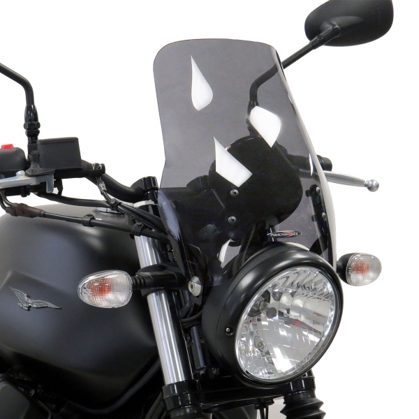 Cupolino PowerBronze Naked fume chiaro alto Moto Guzzi V7III Special/Rough 2017-2020