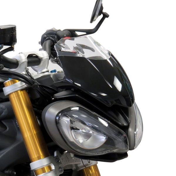 Cupolino PowerBronze Naked Airflow trasparente Triumph Speed Triple 1200RS 2021-2024