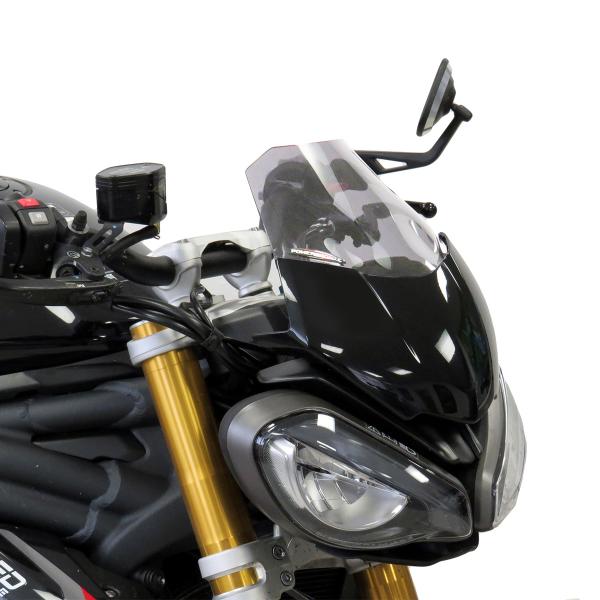 PowerBronze high Naked Airflow light tint screen Triumph Street Triple 765R 2023-2024