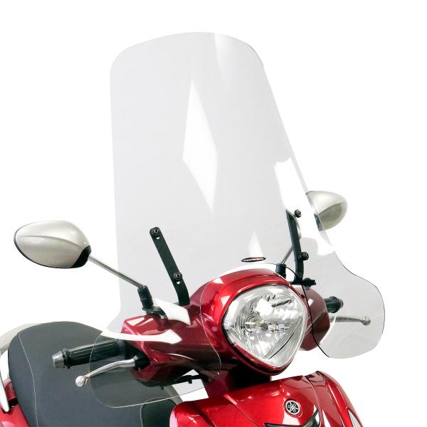 Cupolino PowerBronze Flip-Up + trasparente Yamaha DeLight 125 2021-2025