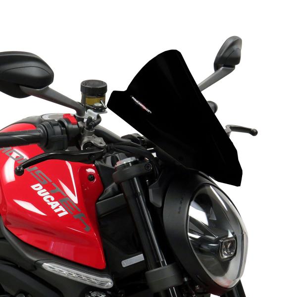 Cupolino PowerBronze Naked nero opaco alto Ducati Monster 937/Plus 2021-2024