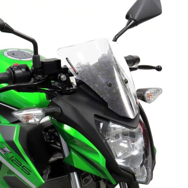 Cupolino PowerBronze Naked trasparente Kawasaki Z125 2019-2024