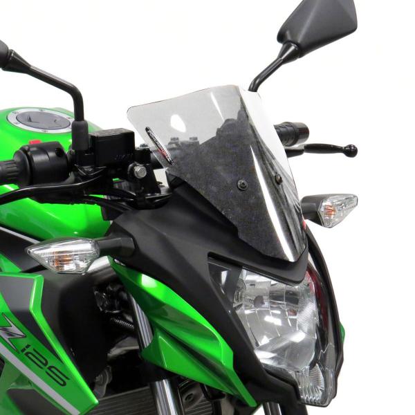 Cupolino PowerBronze Naked fume chiaro Kawasaki Z125 2019-2024