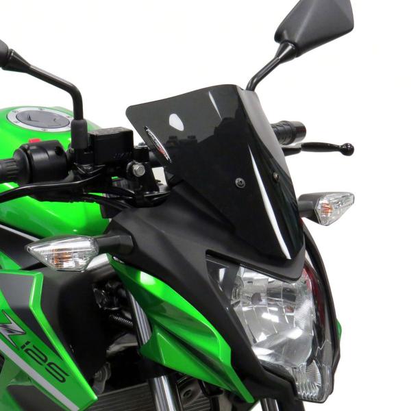 Cupolino PowerBronze Naked nero Kawasaki Z125 2019-2024