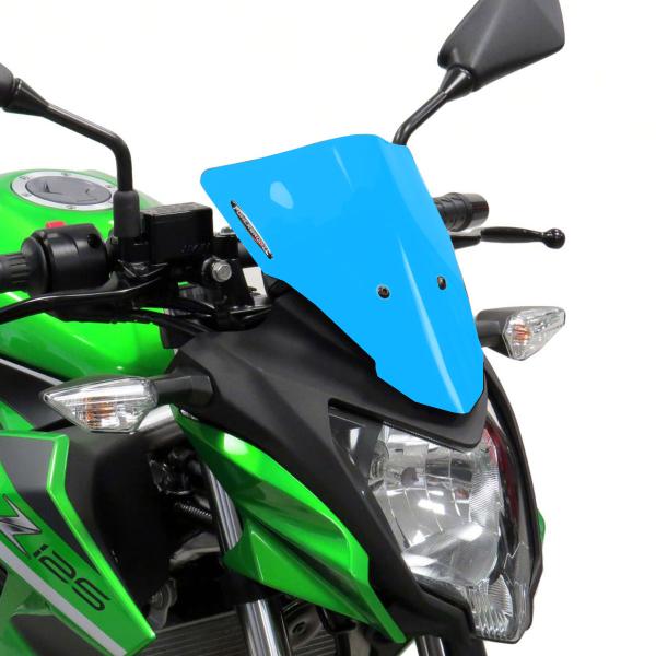Cupolino PowerBronze Naked satinato azzurro Kawasaki Z125 2019-2024