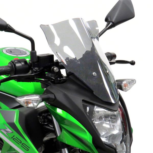 Cupolino PowerBronze Naked fume chiaro alto Kawasaki Z125 2019-2024