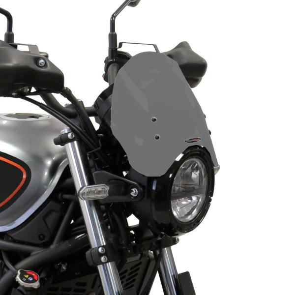 Cupolino PowerBronze Naked basso satinato grigio scuro basso Kawasaki Z650RS 2022-2025