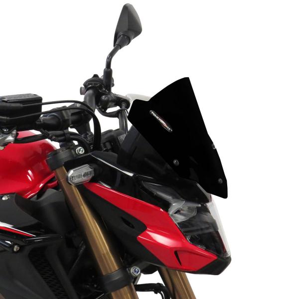 Cupolino PowerBronze Naked basso nero basso Honda CB500F 2019-2024