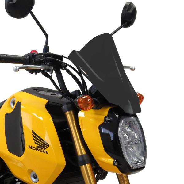 Cupolino PowerBronze Naked satinato grigio scuro alto Honda MSX125 Grom 2021-2025