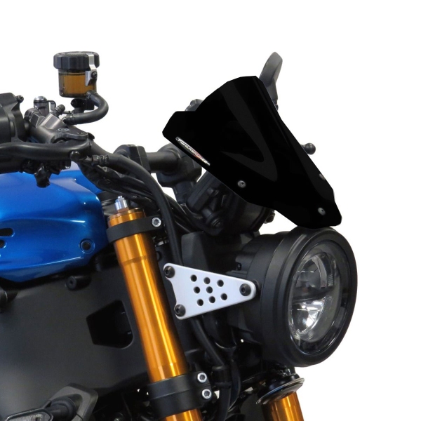 PowerBronze Airflow solid black screen Yamaha XSR900 2022-2024