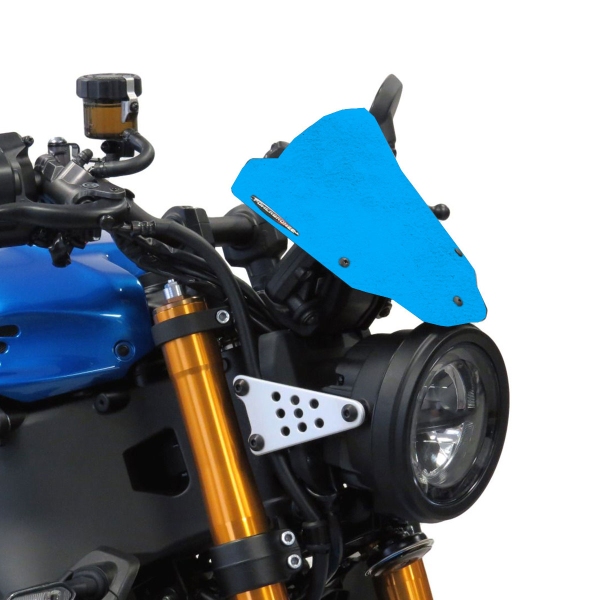 PowerBronze Airflow frosted sapphire blue screen Yamaha XSR900 2022-2024