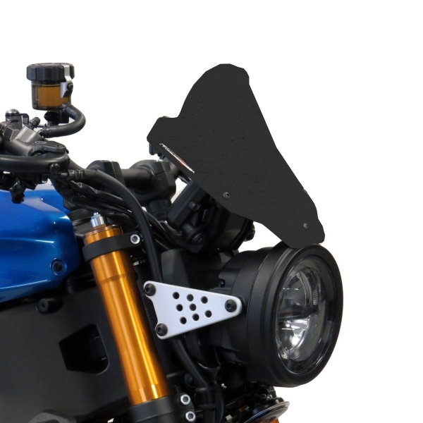 PowerBronze Airflow 2 frosted stealth grey screen Yamaha XSR900 2022-2024