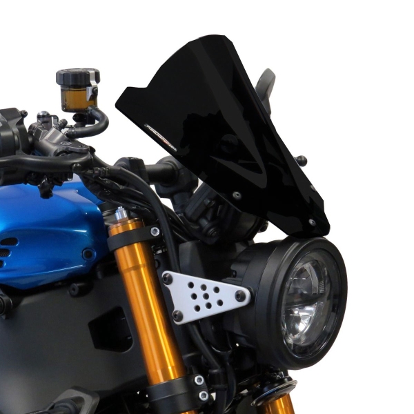 PowerBronze Airflow 3 solid black screen Yamaha XSR900 2022-2024