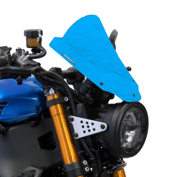 PowerBronze Airflow 3 frosted sapphire blue screen Yamaha XSR900 2022-2024