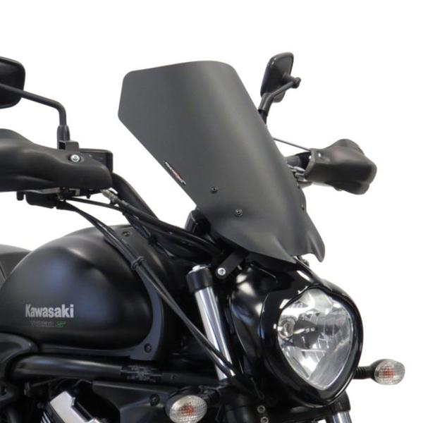 Cupolino PowerBronze Naked satinato grigio scuro alto Kawasaki Vulcan 650S 2018-2025