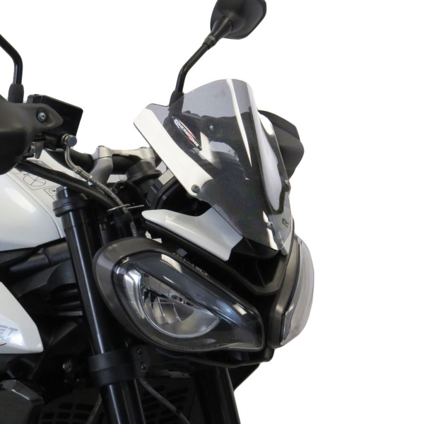 Cupolino PowerBronze Naked basso fume chiaro basso Triumph Street Triple 765R 2023-2024