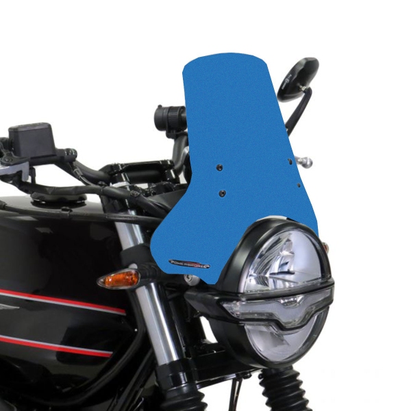 Cupolino PowerBronze Naked satinato azzurro alto Moto Guzzi V7 Special Edition 2023-2024