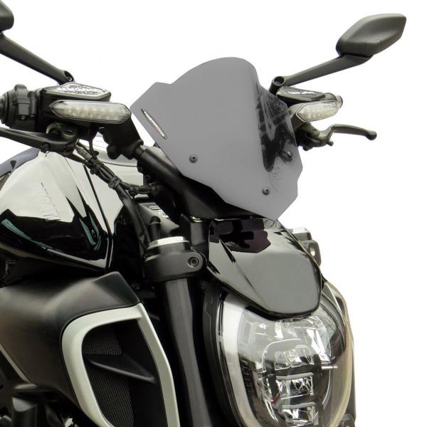 Cupolino PowerBronze Naked fume chiaro Ducati Diavel V4 2023-2025