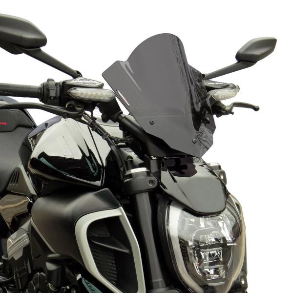 Cupolino PowerBronze Naked alto nero Ducati Diavel V4 2023-2025