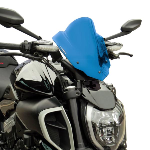 Cupolino PowerBronze Naked alto satinato azzurro Ducati Diavel V4 2023-2025