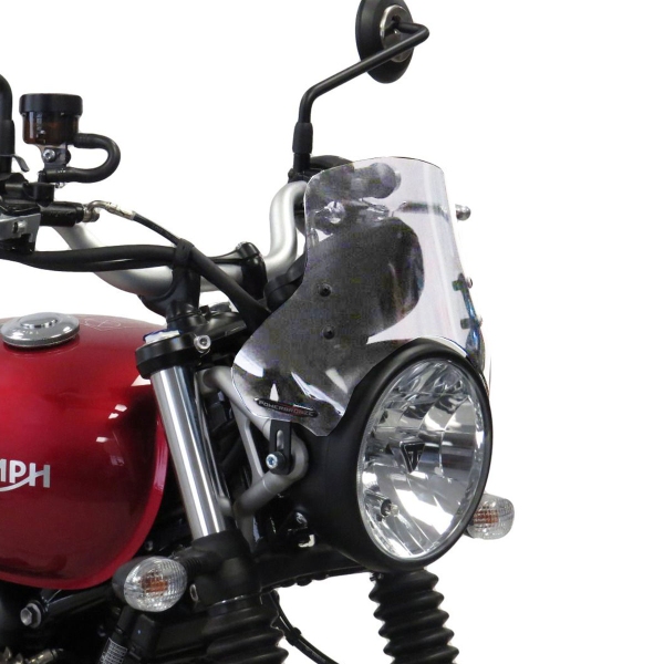 Cupolino PowerBronze Naked basso trasparente basso Triumph Scrambler 900 2023-2024