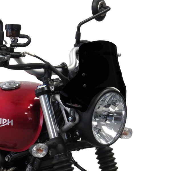 Cupolino PowerBronze Naked basso nero basso Triumph Scrambler 900 2023-2024