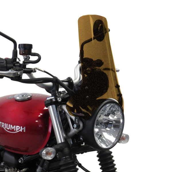 Cupolino PowerBronze Naked giallo alto Triumph Scrambler 900 2023-2024