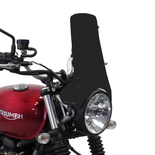 Cupolino PowerBronze Naked satinato grigio scuro alto Triumph Scrambler 900 2023-2024